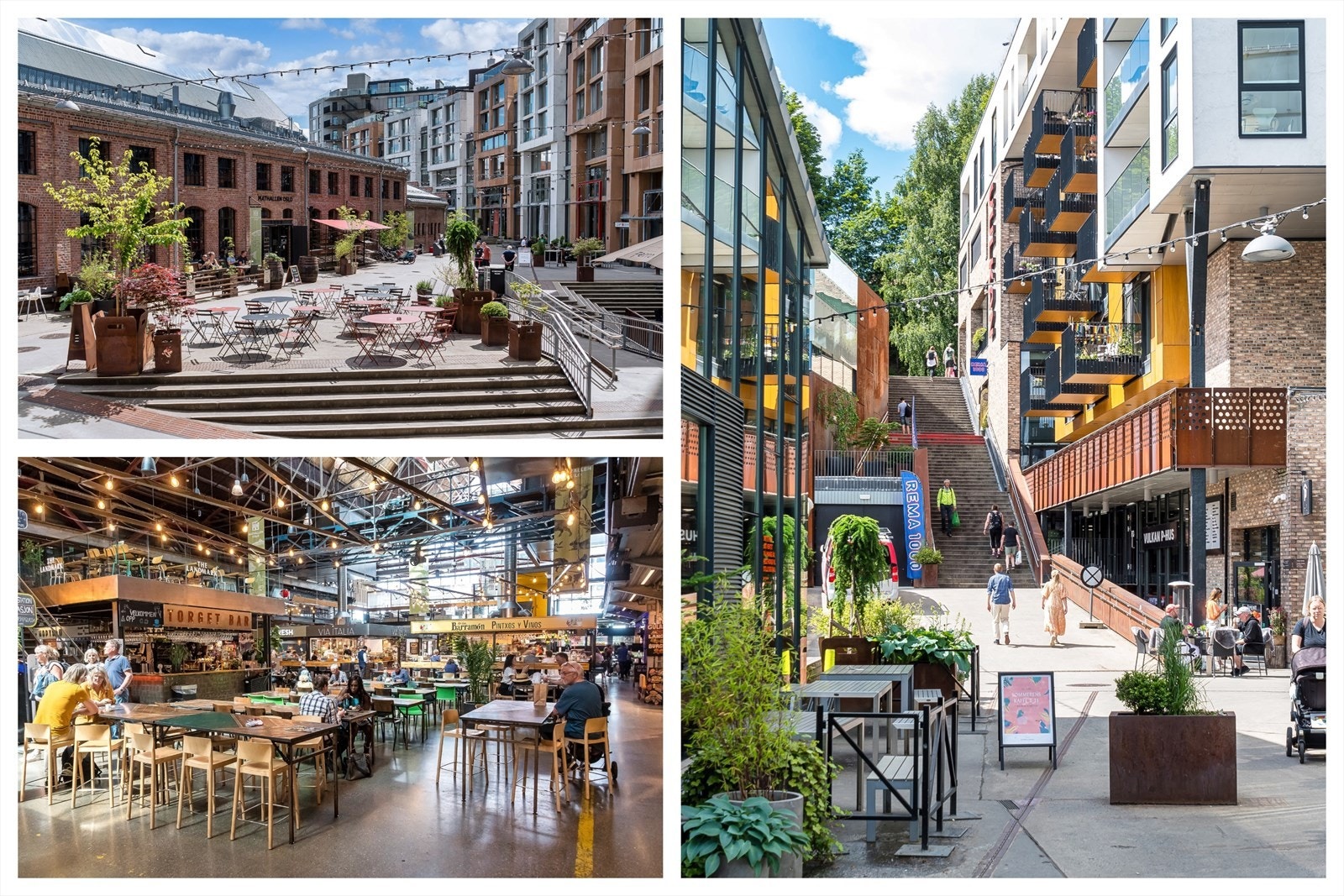 Det er også kort vei til Vulkan med fantastisk mat -/og drikketilbud. Galleribilde