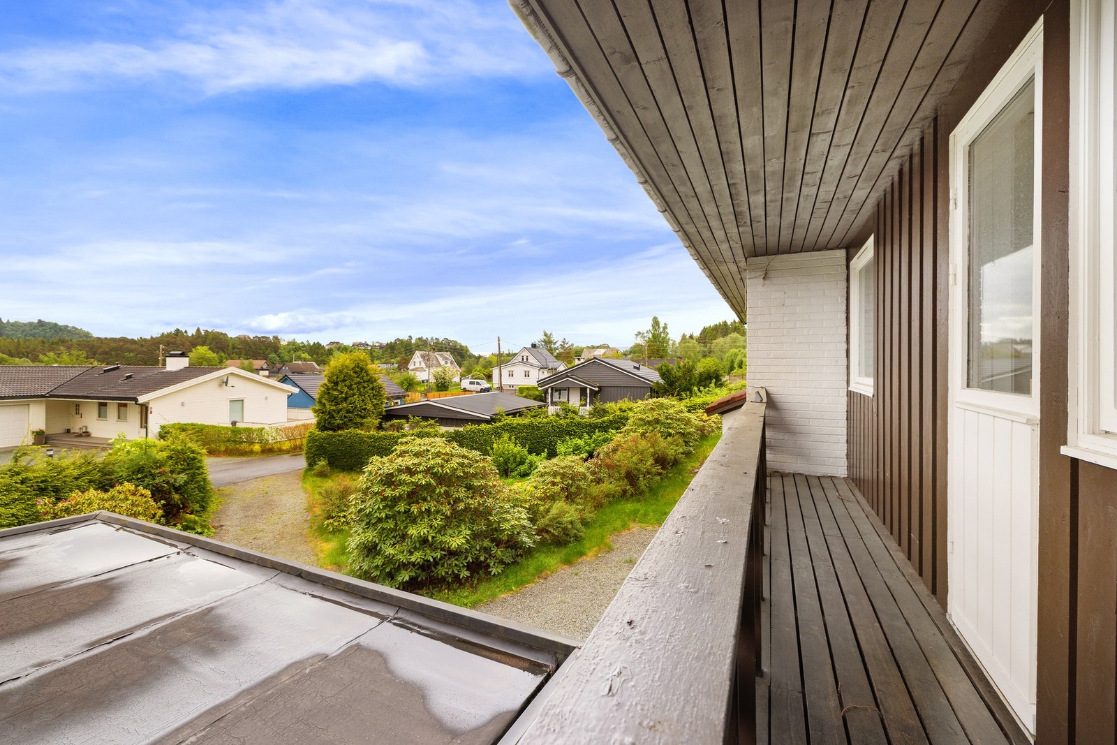 Terrasse på 4 kvm. Galleribilde