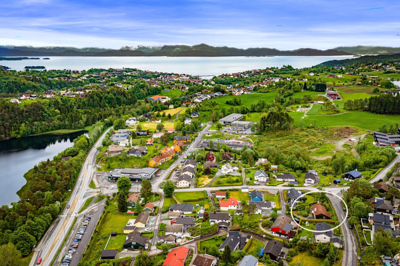 Her har du Kiwi bare 200 meter fra boligen Galleribilde