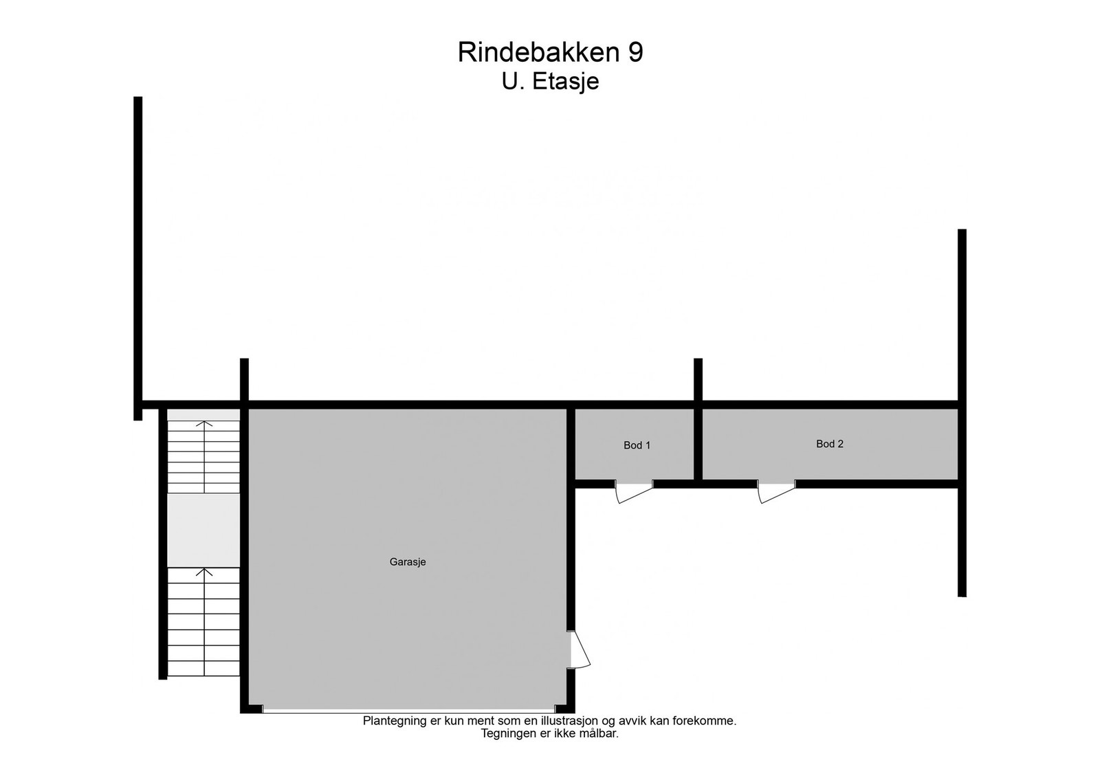 Rindebakken 9 - 2D - U. Etasje Galleribilde