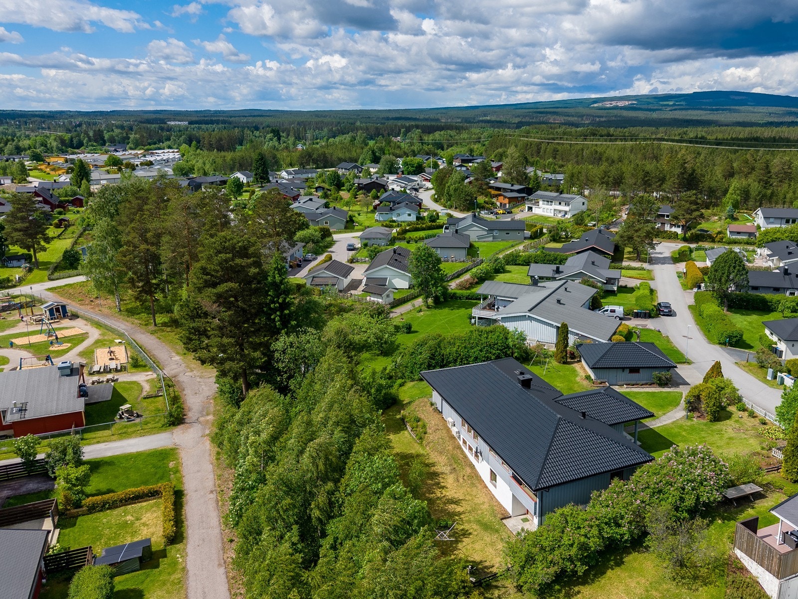 Dronefoto Galleribilde