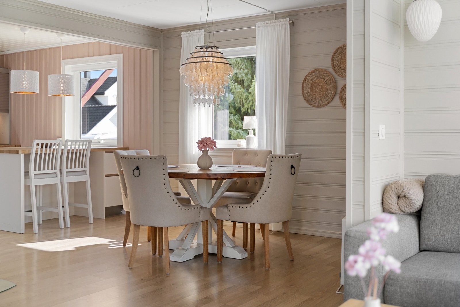 God plass til langbord for større selskap Galleribilde