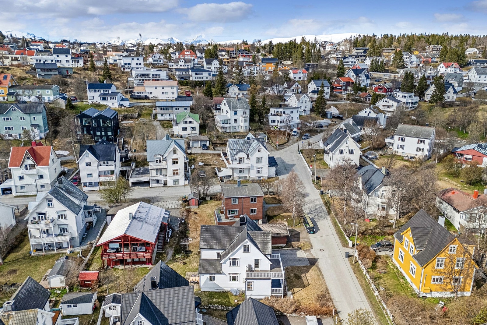 Nærmeste bussholdeplass, O L Aunes gate, er kun ett minutts gange unna, med hyppige avganger. Galleribilde