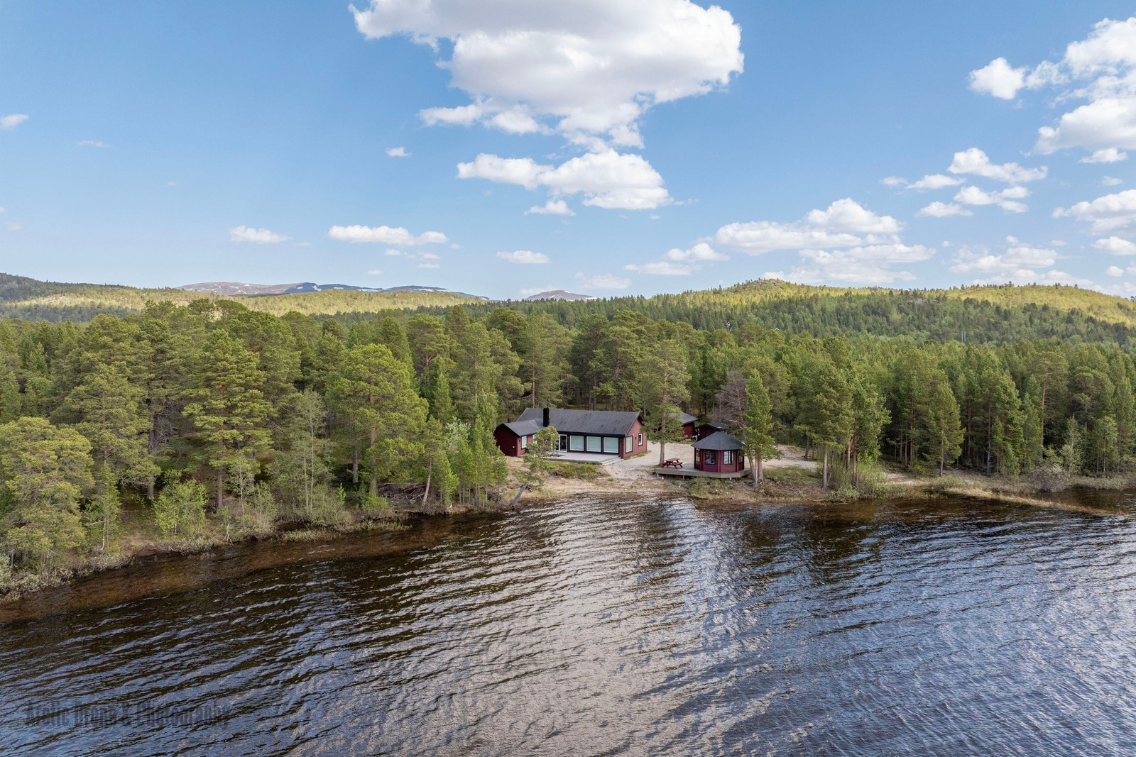 Dronebilde Galleribilde