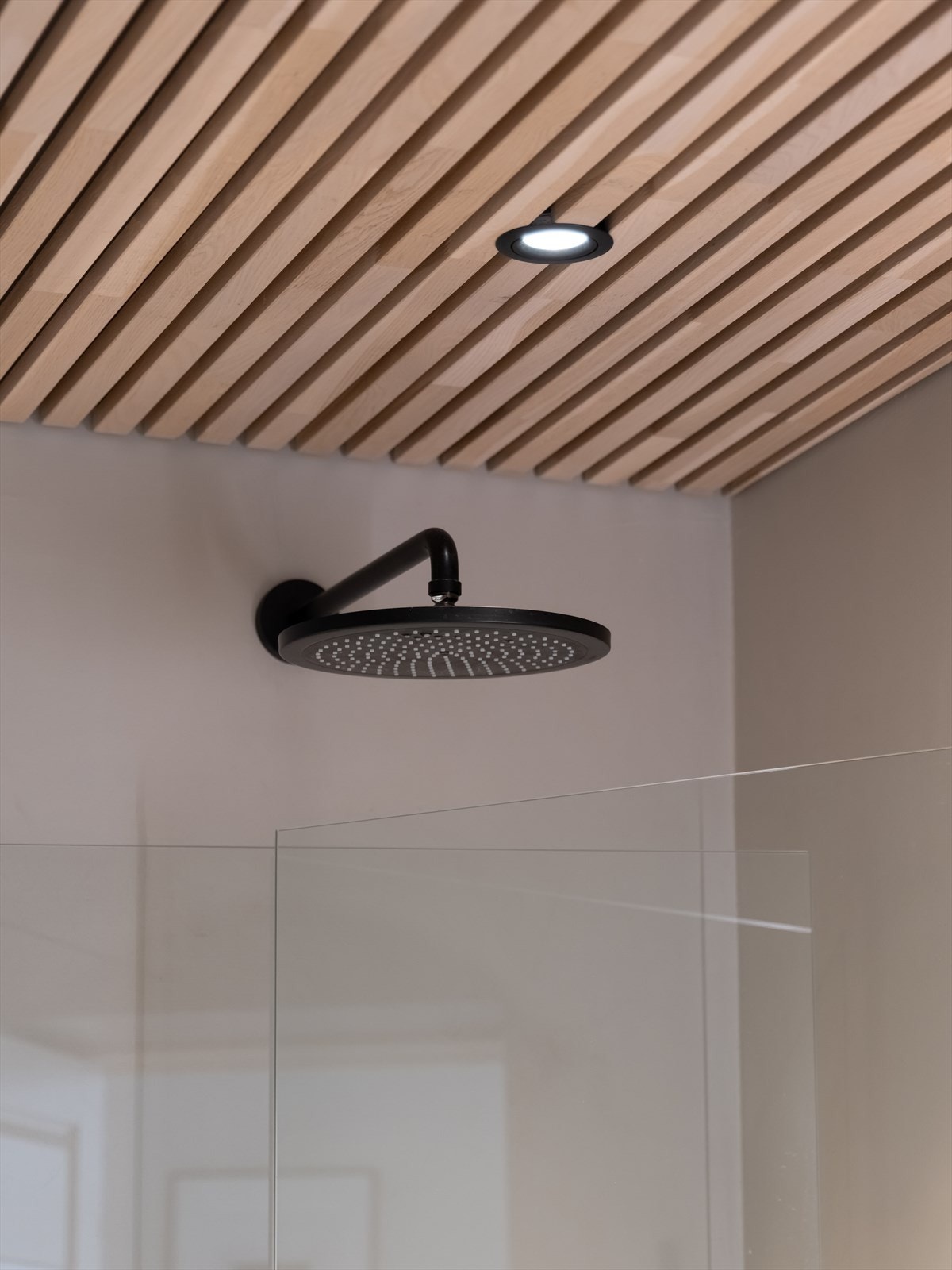 Himling med spiler og downlights. Galleribilde