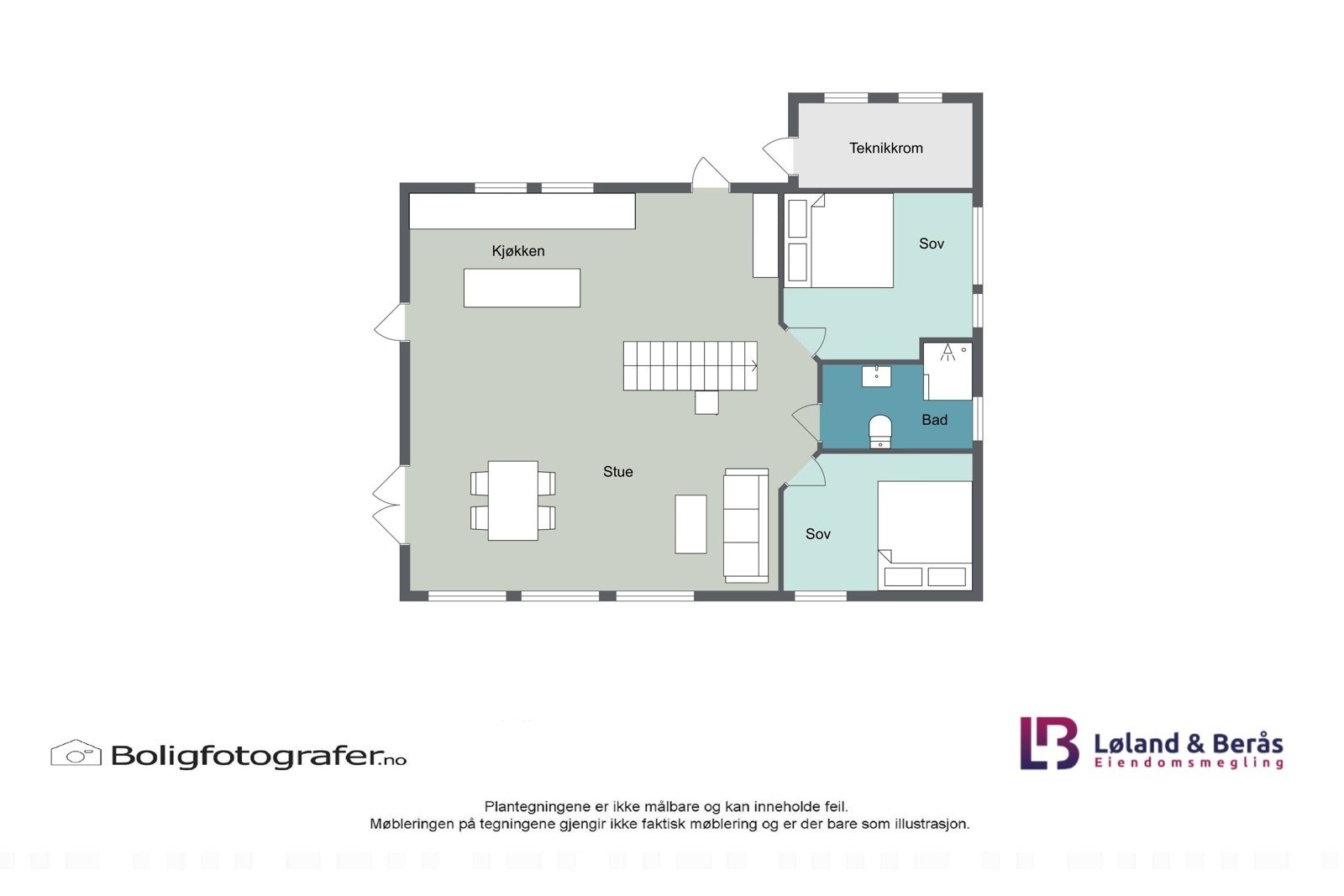 Plantegning hovedplan Galleribilde