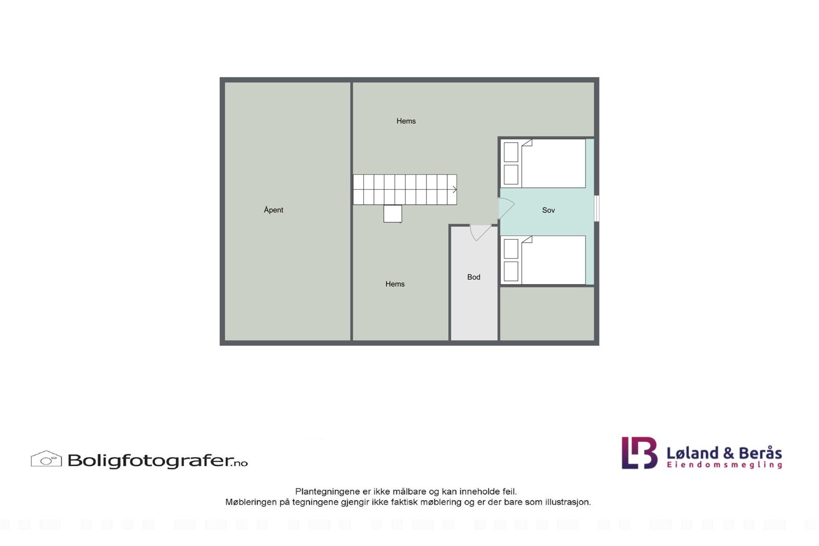 Plantegning hems Galleribilde