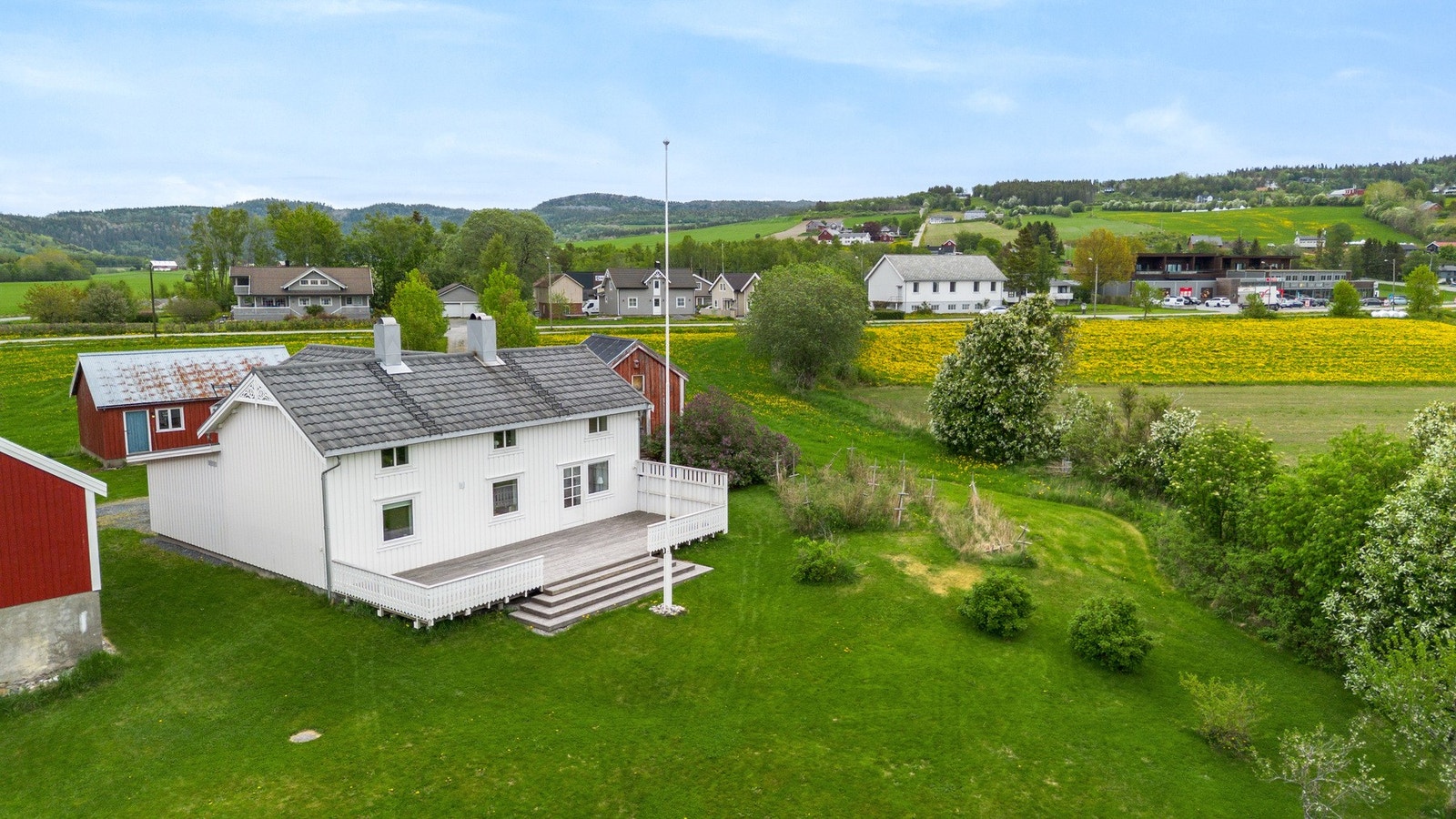 Dronefoto Galleribilde