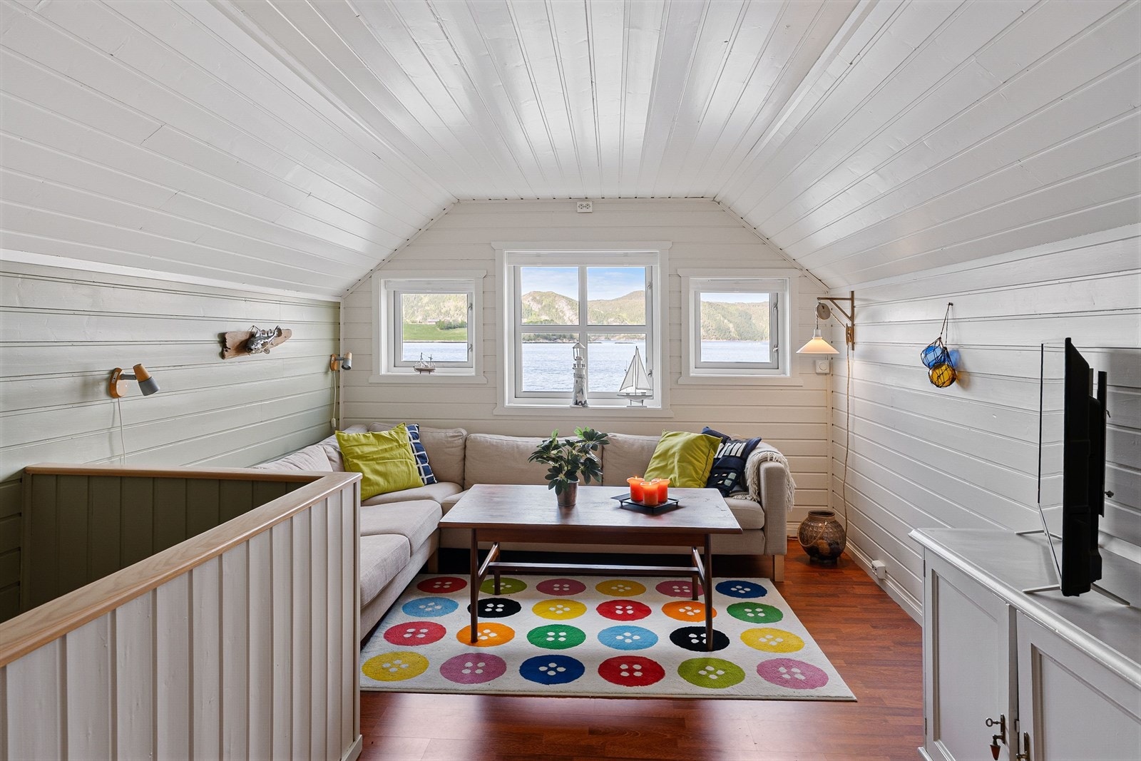 Stuearealet befinner seg i andre etasje. Galleribilde