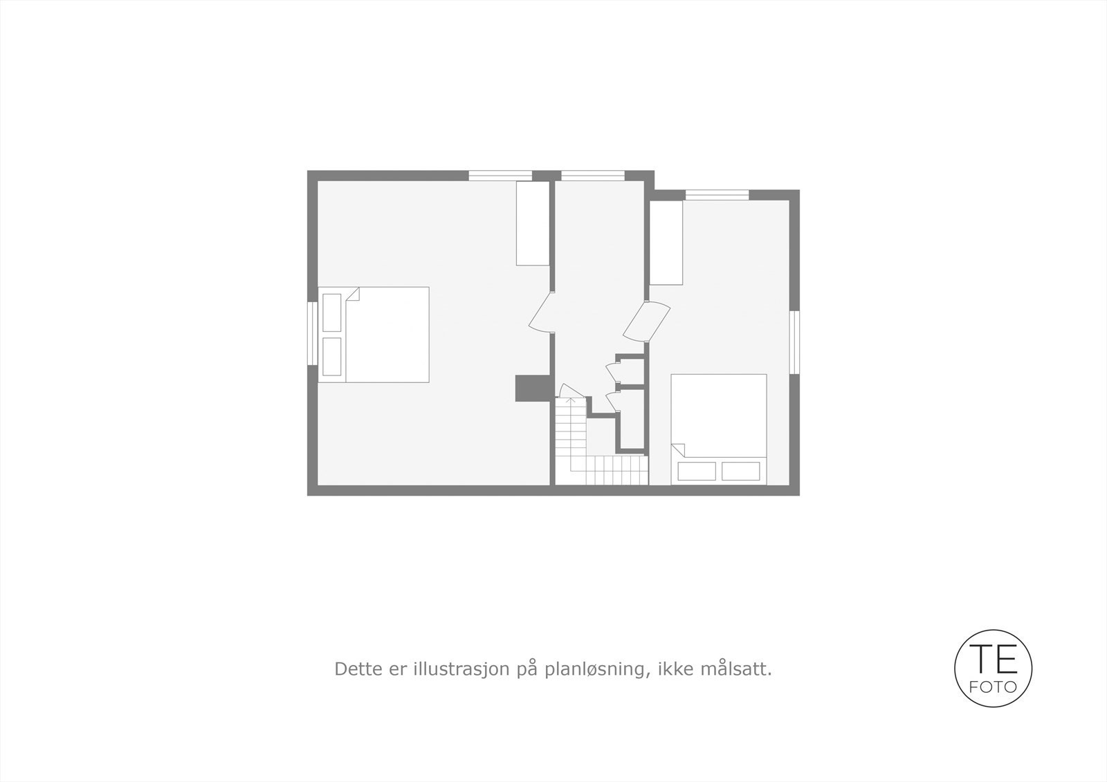 Plantegning 2.etasje Galleribilde