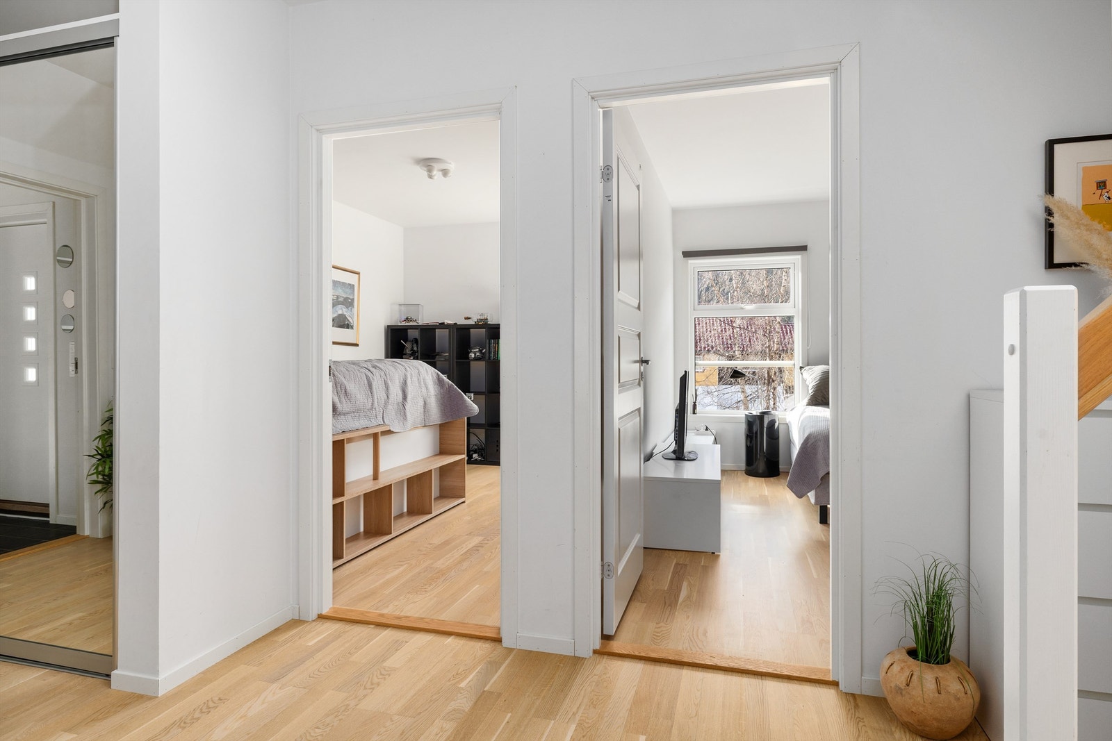 Vi går videre til soverommene Galleribilde