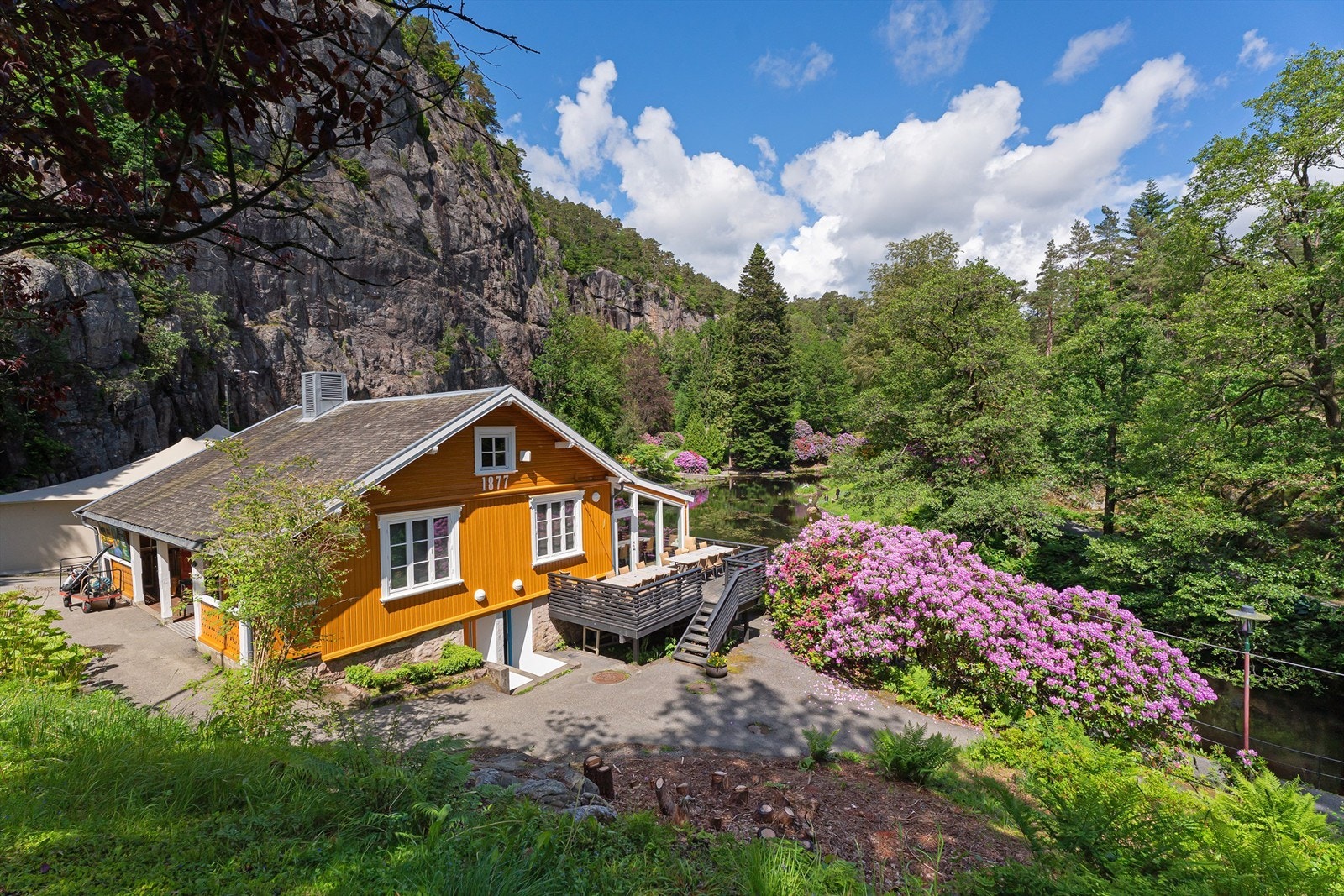 Cafè Generalen i Ravnedalen Galleribilde