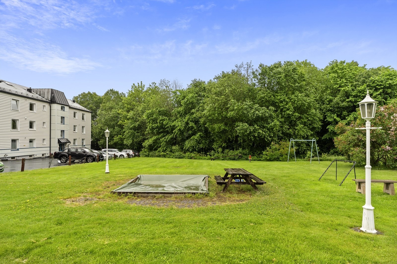 Grønt fellesområde Galleribilde