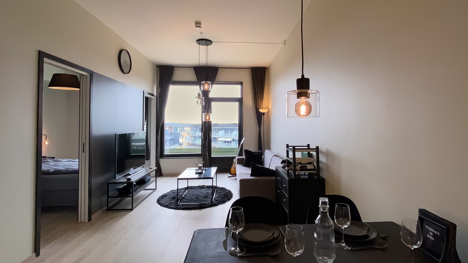 Stue/spisedel Galleribilde