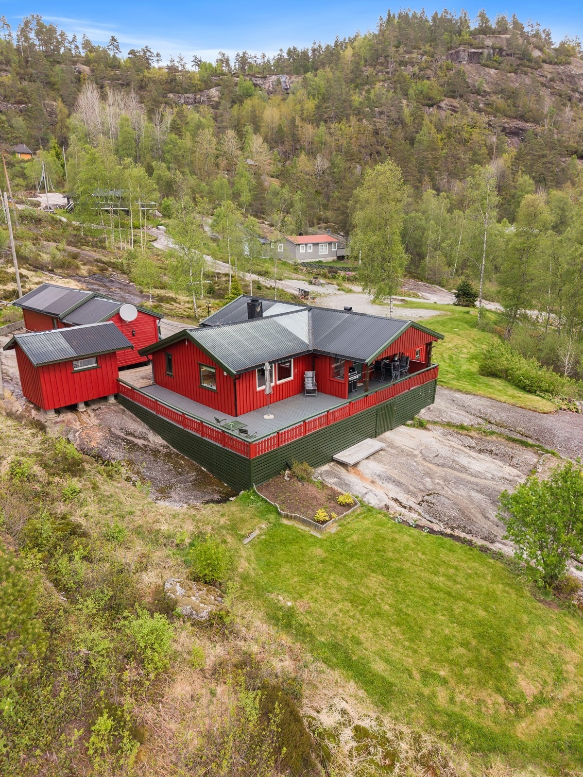 Velkommen til Vasslandsgrenda 70. Foto: Deliver Media Galleribilde