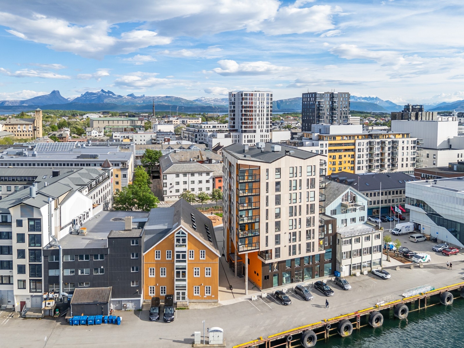 Leiligheten er fra 2024 og ligger i 7. etasje. Galleribilde