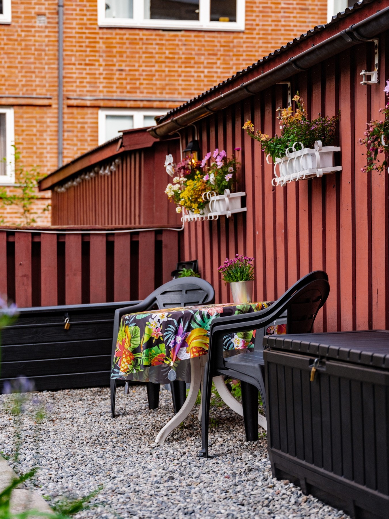 Et av sameiets felles uteområder. Galleribilde