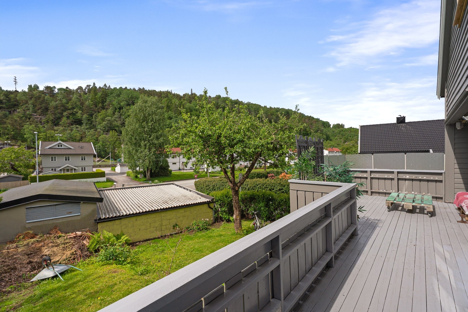 Her ligger alt til rette for å nyte flott sommerdager Galleribilde
