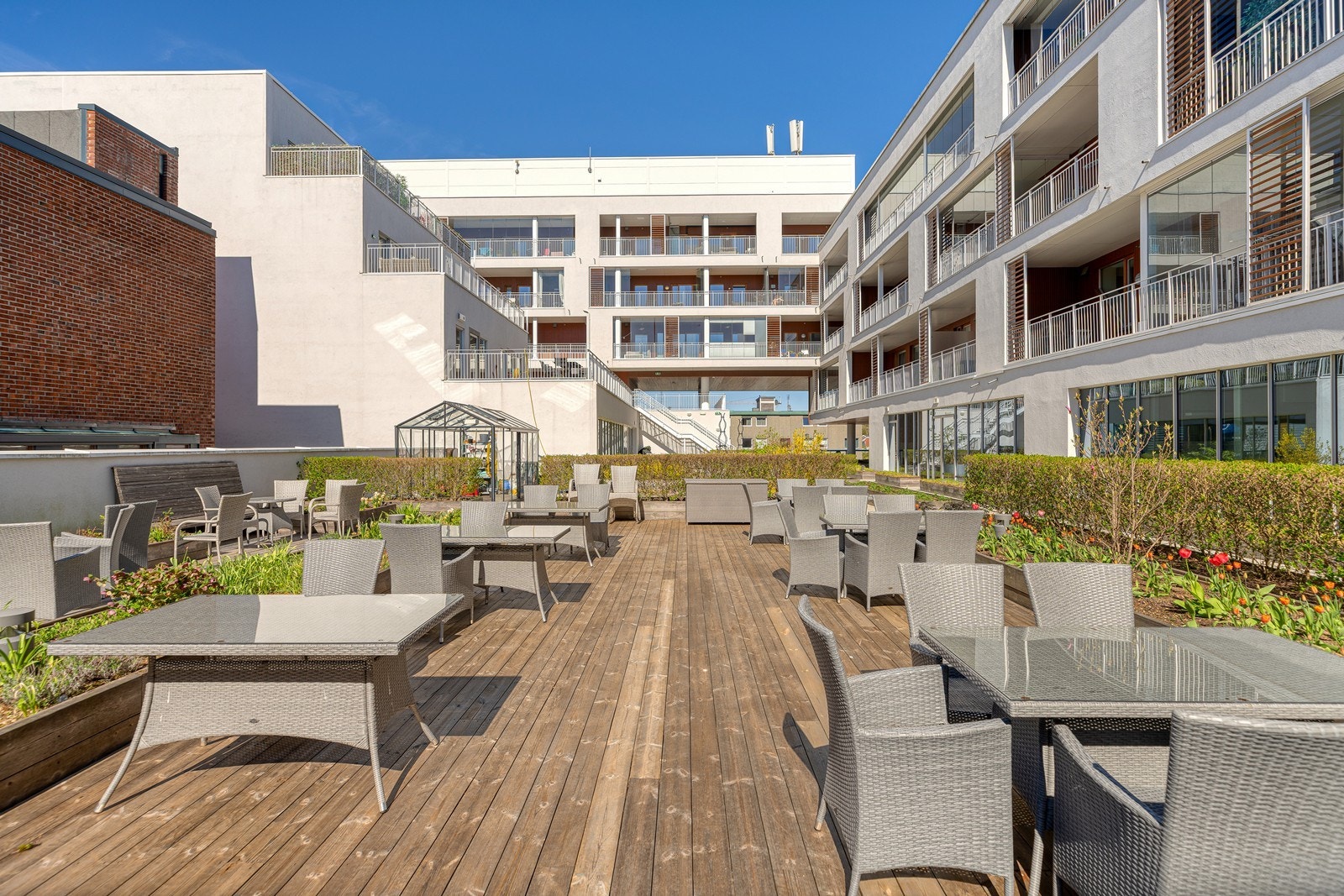 Felles terrasse Galleribilde
