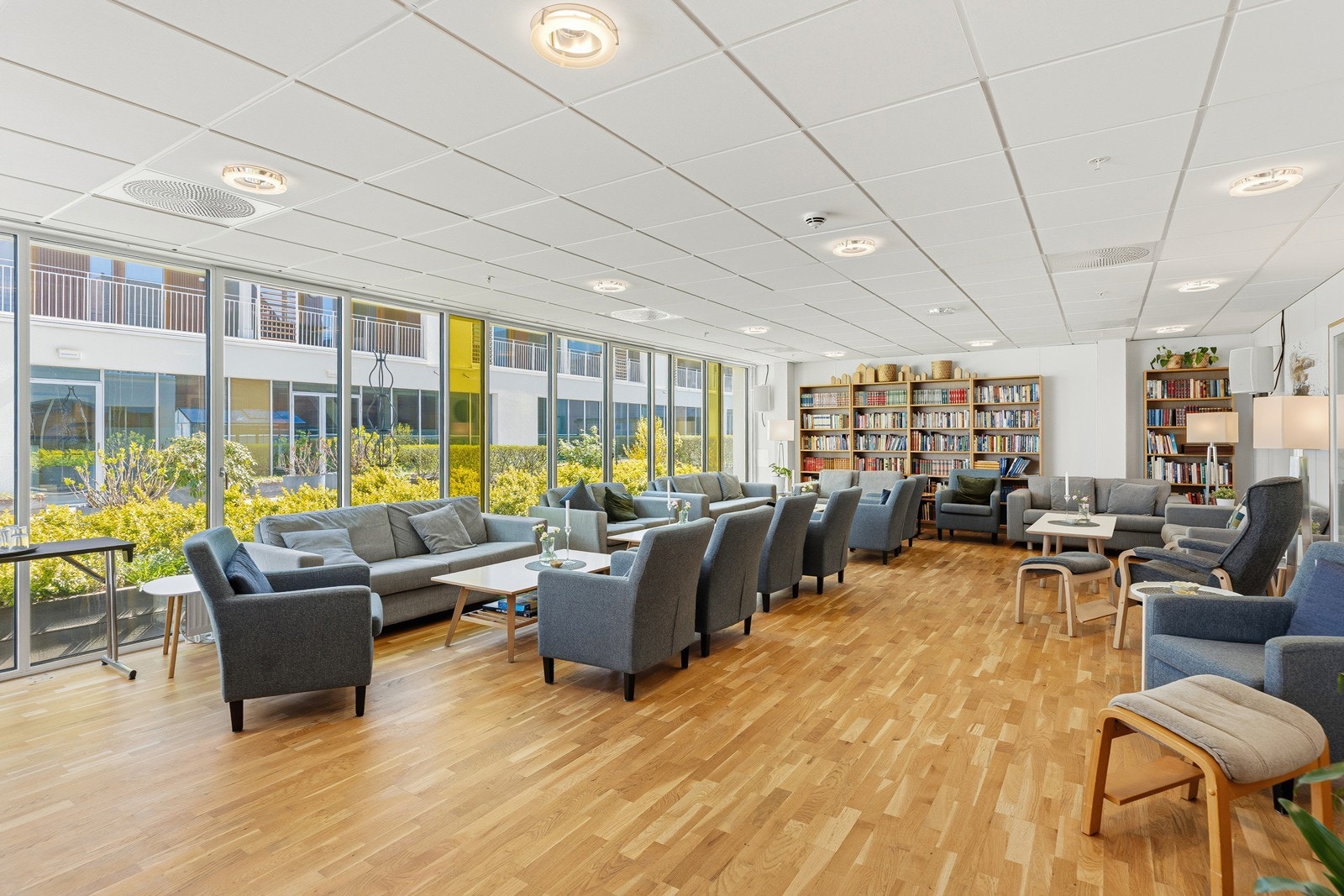 Stueområdet er en del av fellesområdet som kan benyttes av beboere Galleribilde