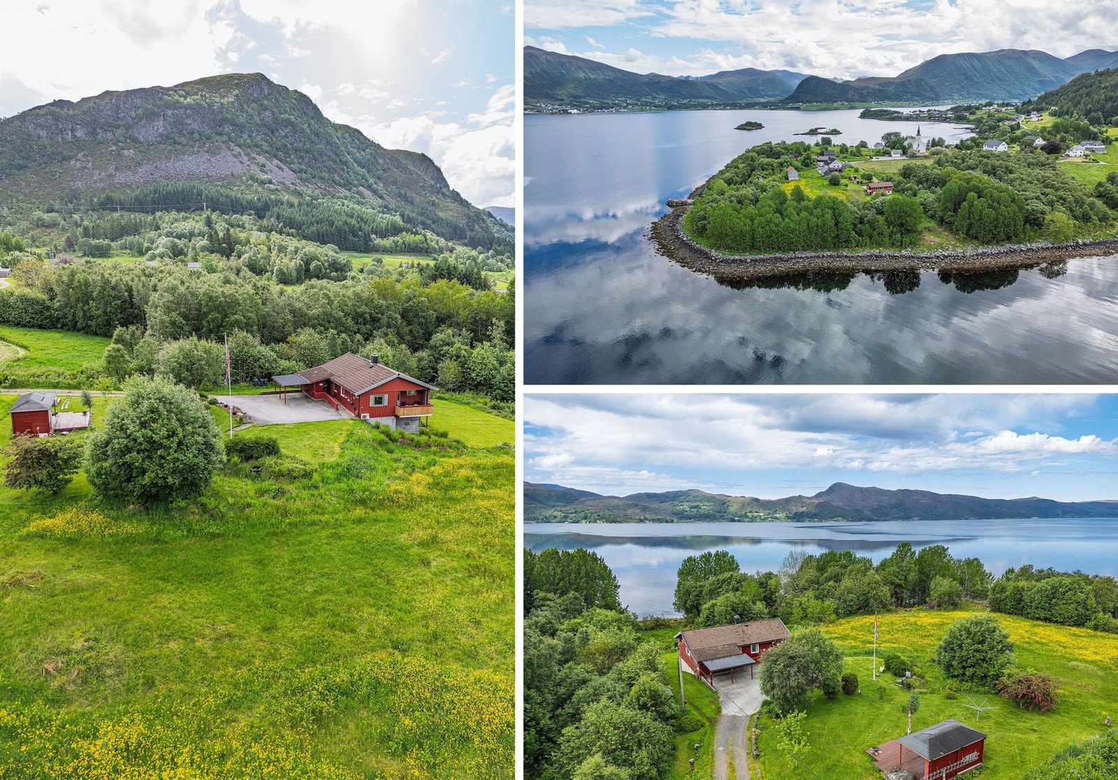 Velkomen til Slagnesvegen 137 og dette flotte småbruket! Galleribilde