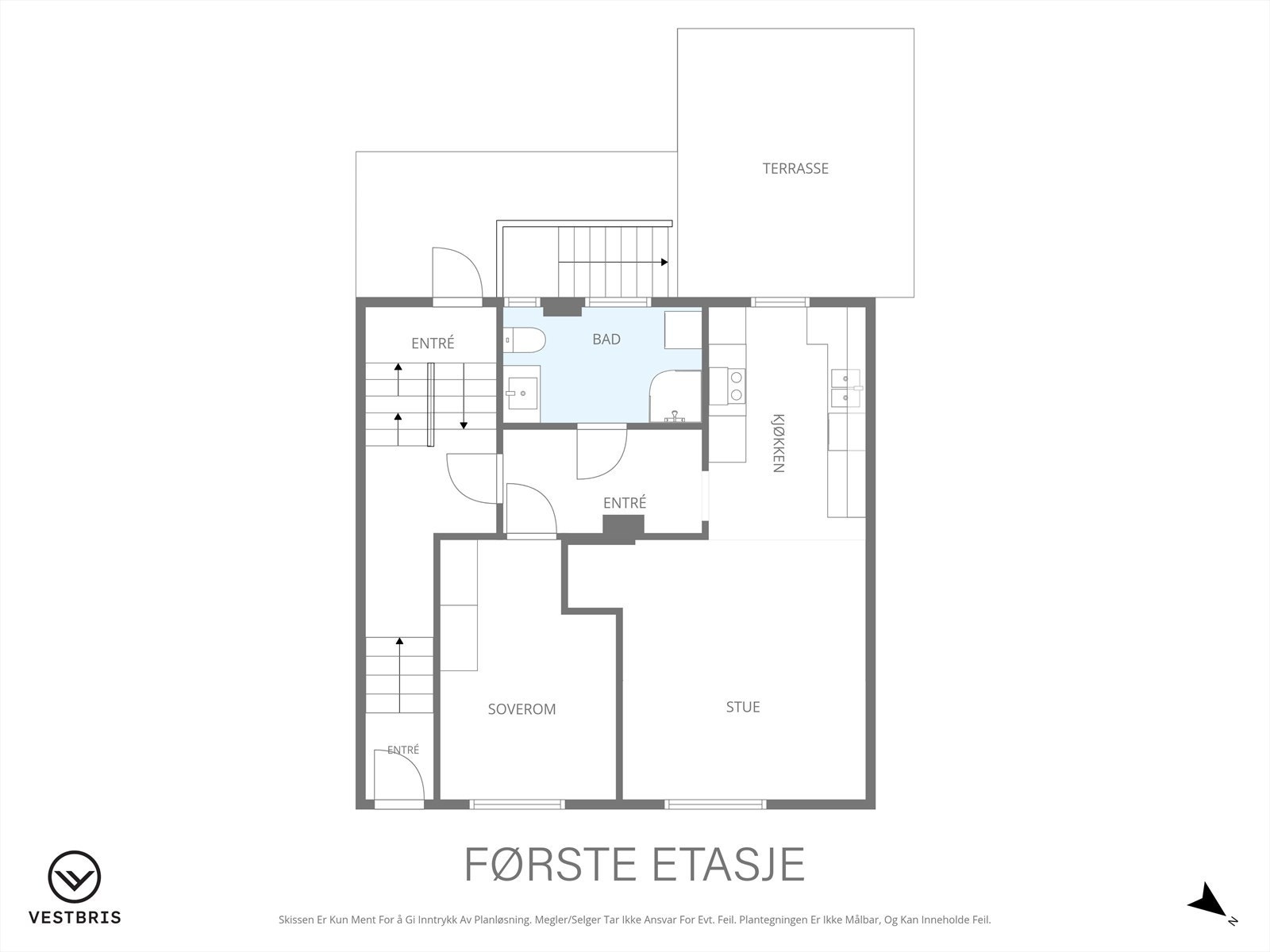 Plantegning | 1.etasje Galleribilde