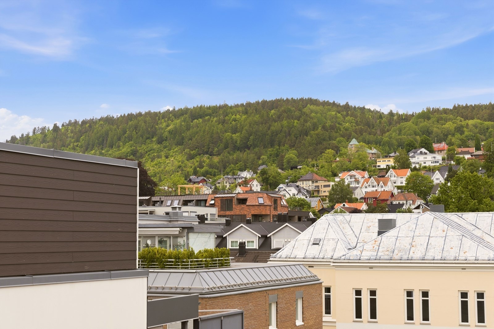 Utsikt fra egen balkong. Galleribilde