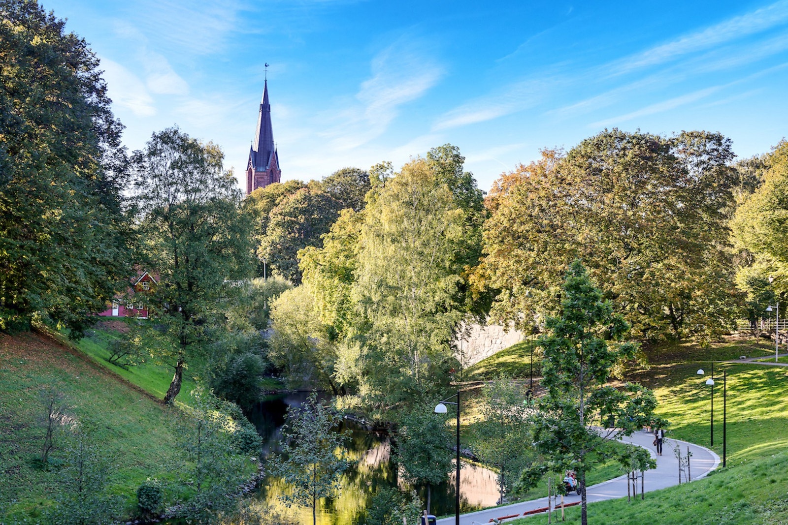 Flotte turområder langs Akerselva Galleribilde