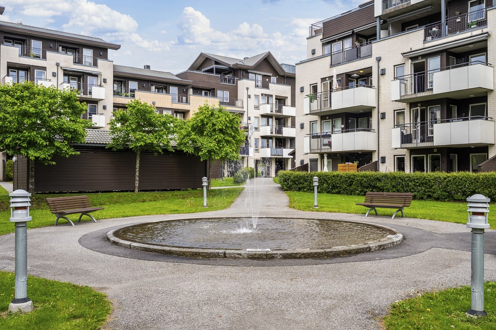 Flotte og opparbeidede parkområder. Galleribilde