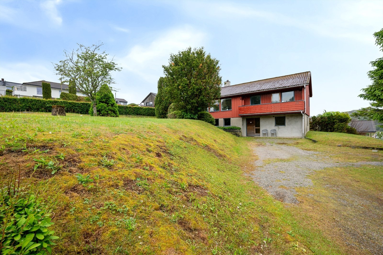 Området er inne i et generasjonsskifte, med flere unge barnefamilier i nabolaget. Galleribilde