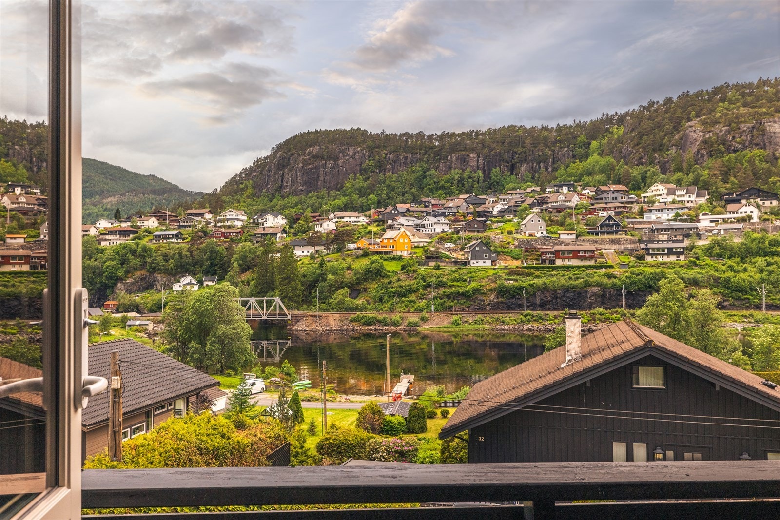 Nydelig utsikt og gode solforhold Galleribilde