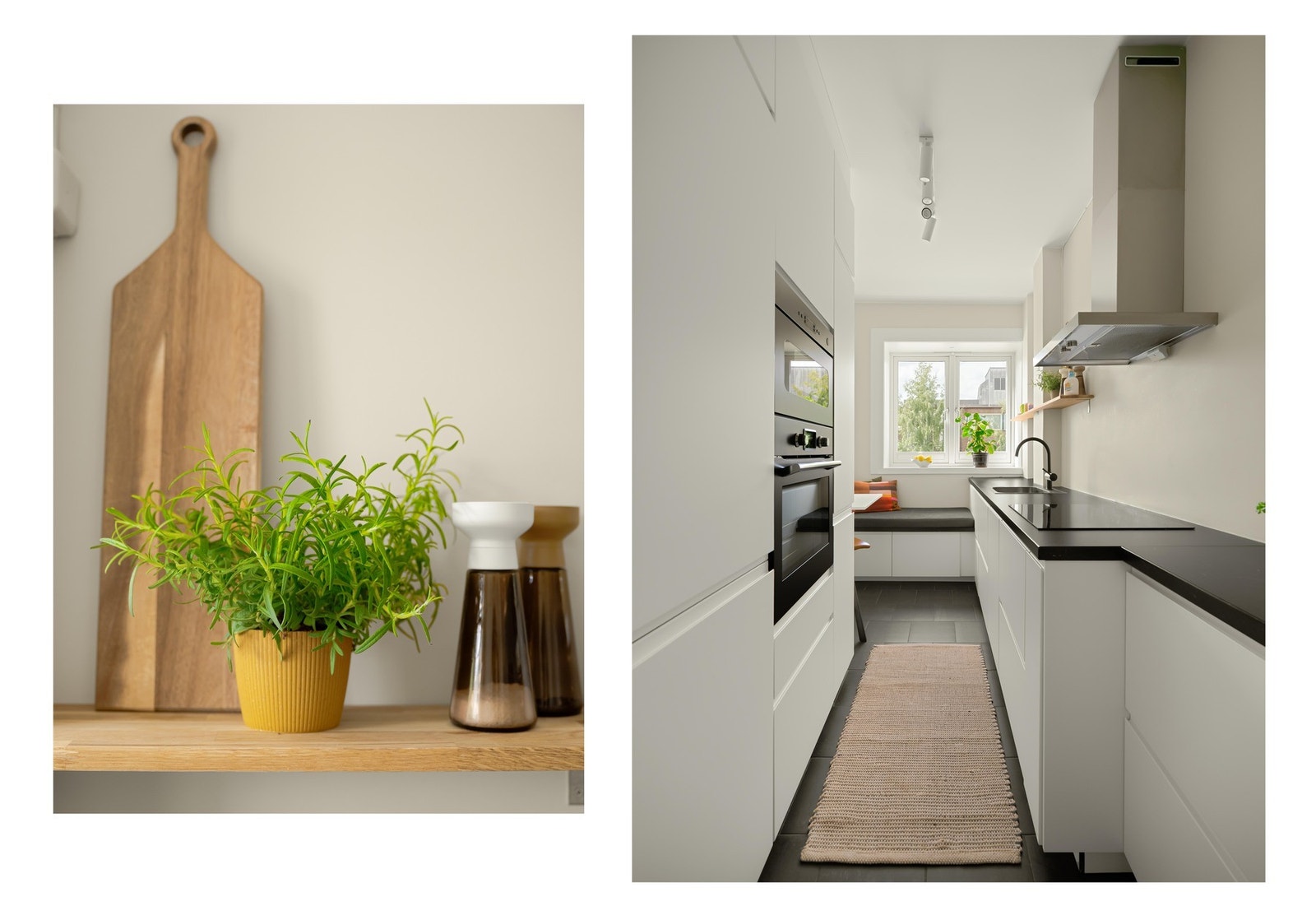 Kjøkkenet var helt nytt i 2020 og har en svært moderne og tidløs finish. Galleribilde