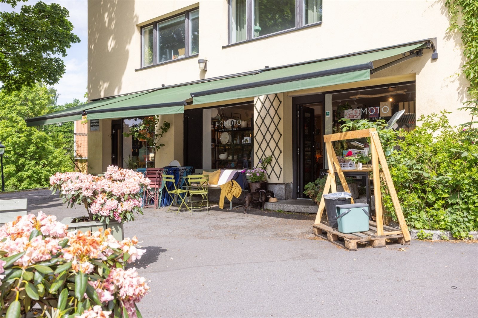 Koselige forretninger i næromårdet. Galleribilde