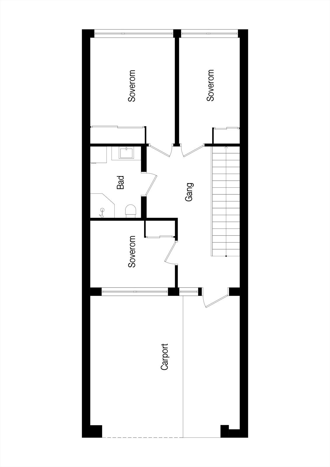 Plantegning U.etg Galleribilde