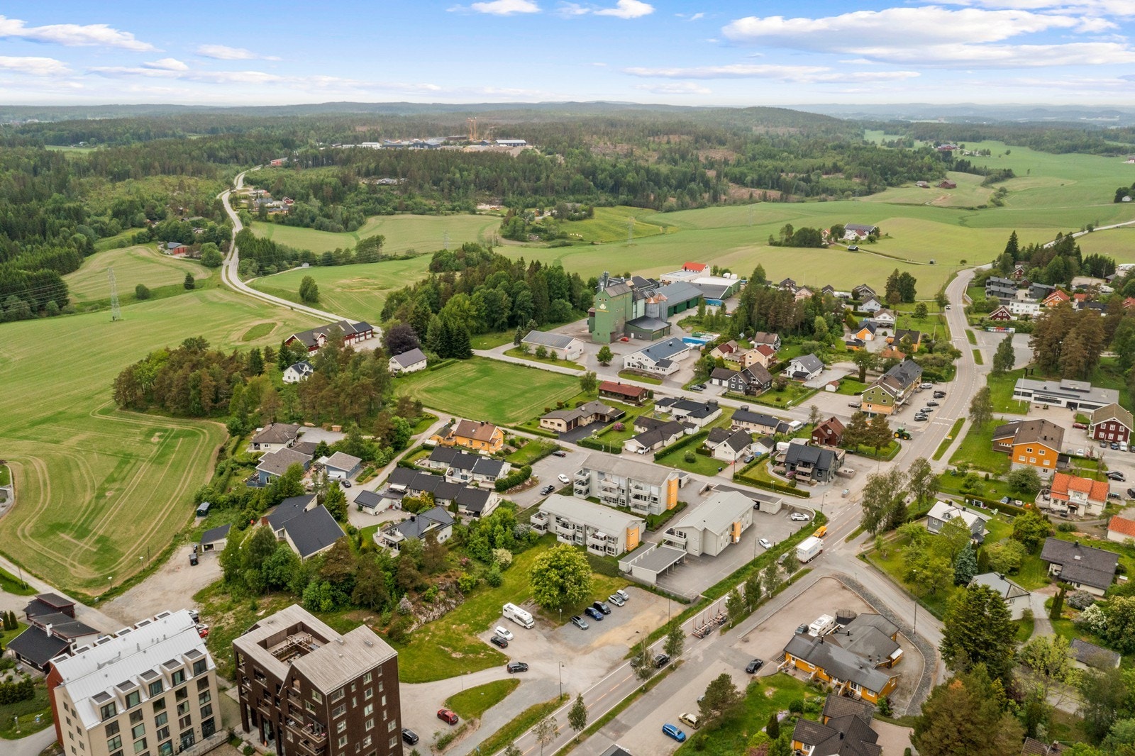 Deler av Meieribyen Galleribilde