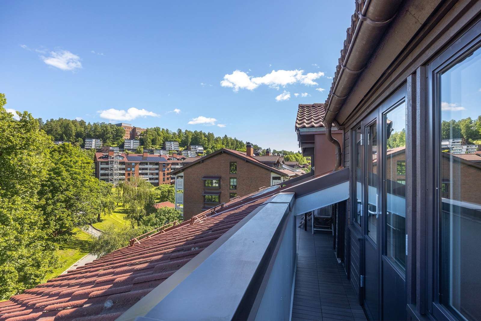 Terrasse fra soverom 1. Galleribilde