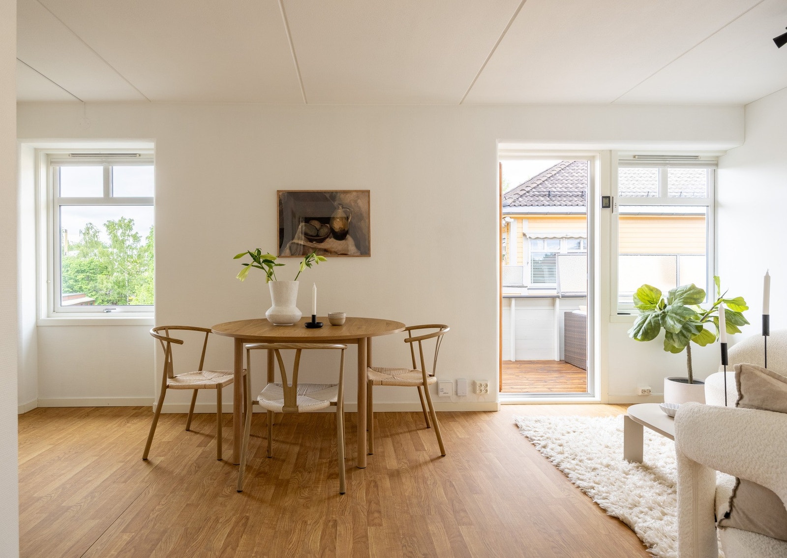 Det er en god planløsning som gjør det enkelt å innrede. Galleribilde