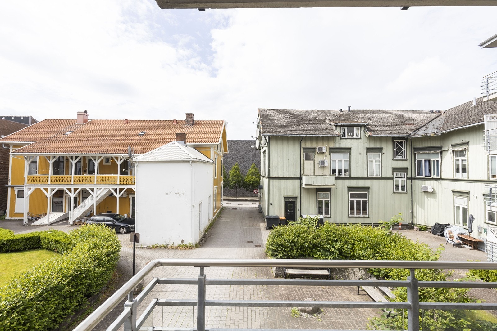 Utsikt fra terrasse Galleribilde