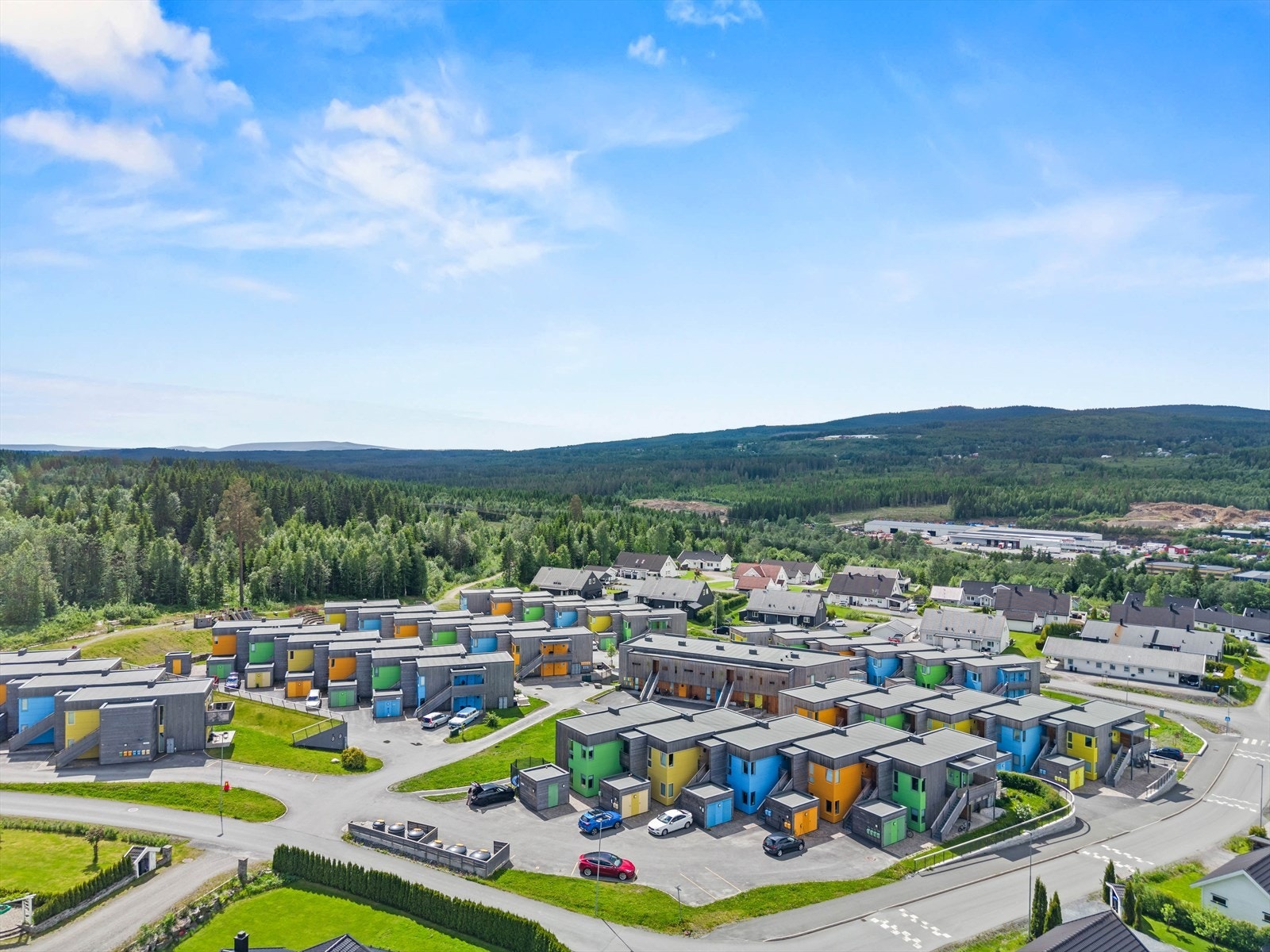 Dronebilde. Galleribilde