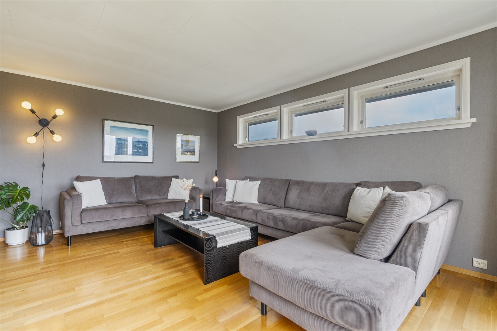 Romslig stue Galleribilde
