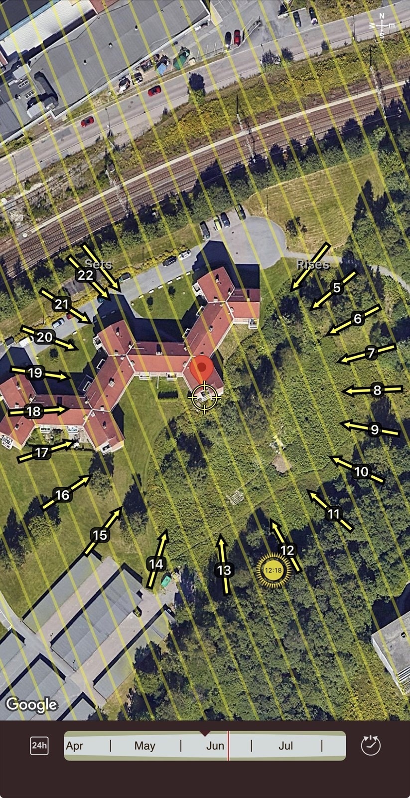Boligen byr på flotte solforhold. Galleribilde