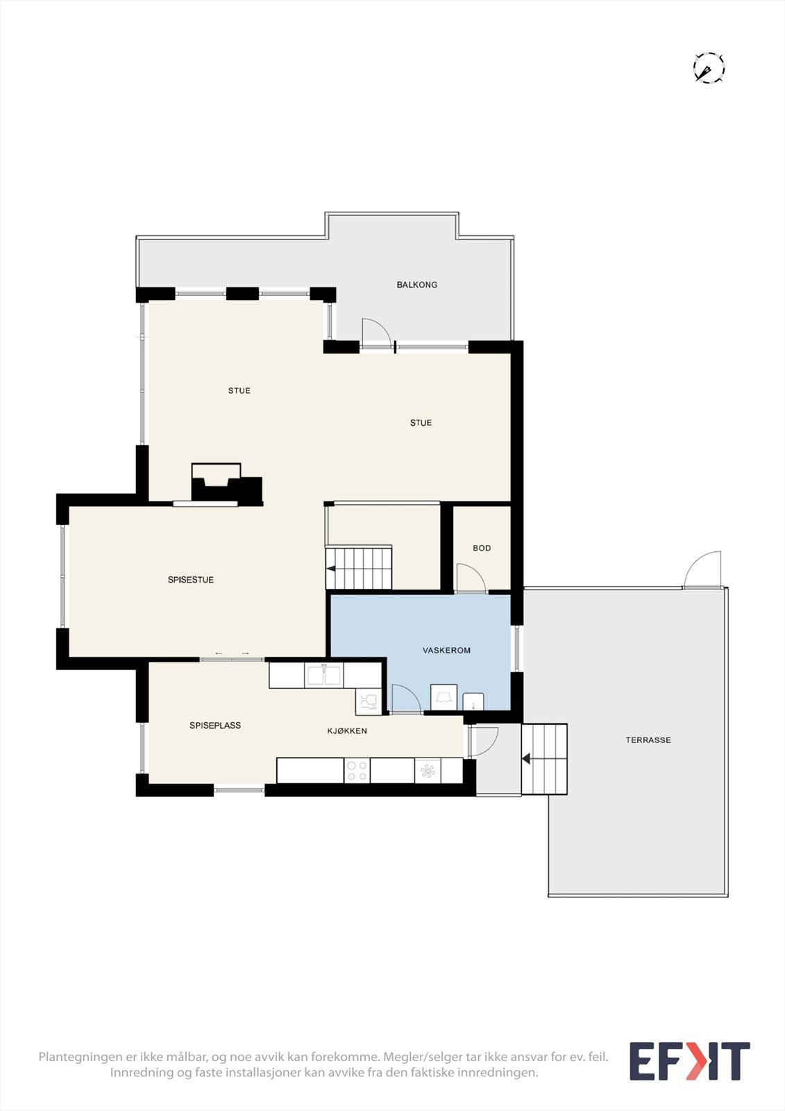 Plantegning 2. etg. Galleribilde