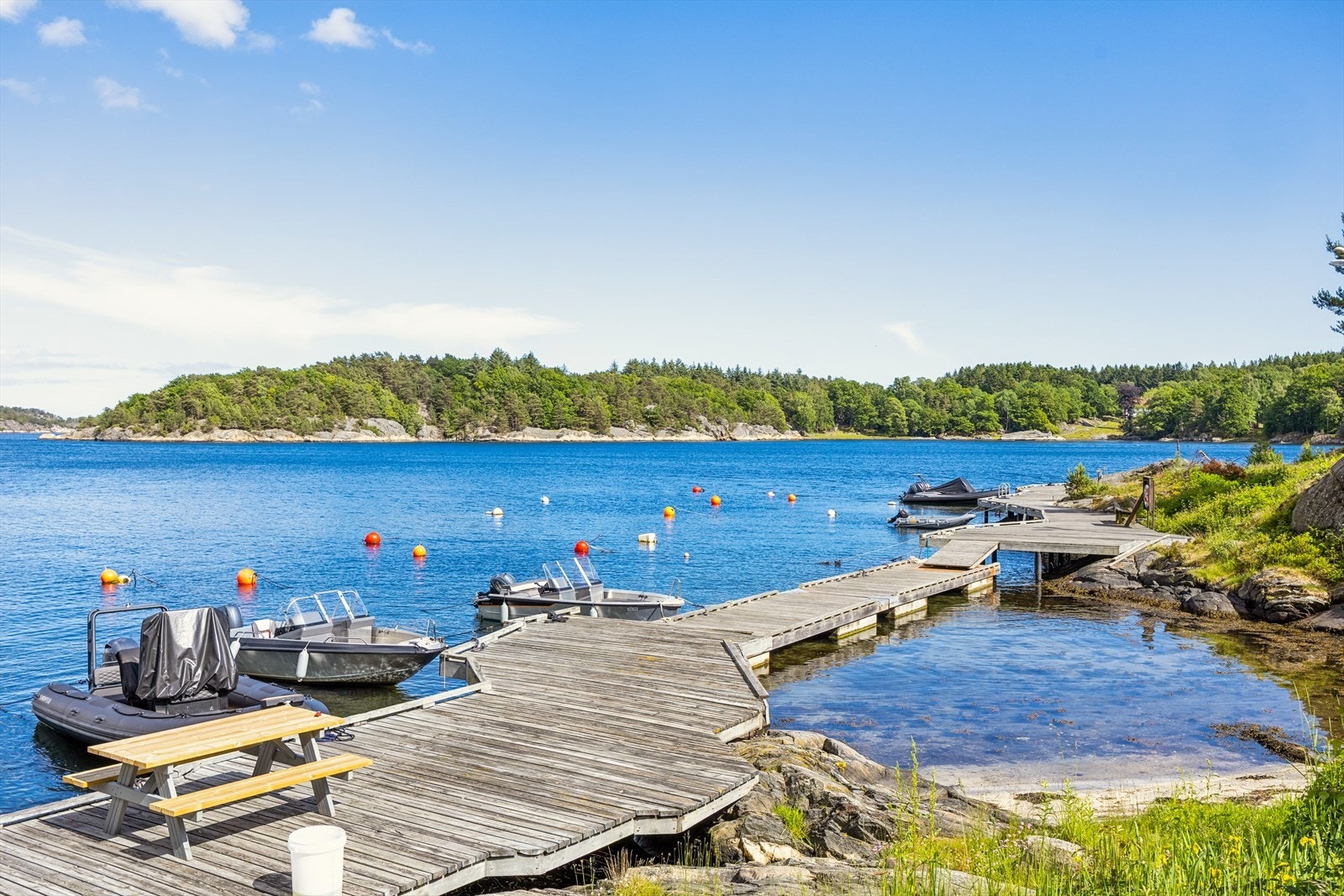 Bryggeanlegget. Galleribilde