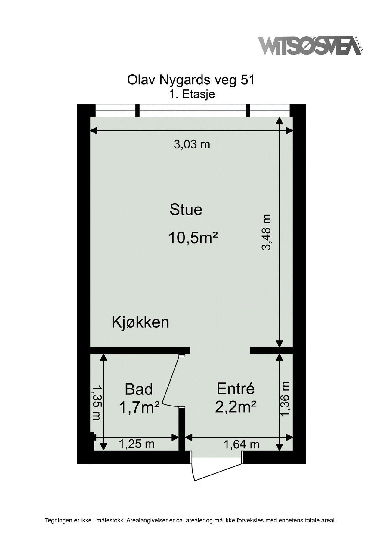 Planskisse. Galleribilde