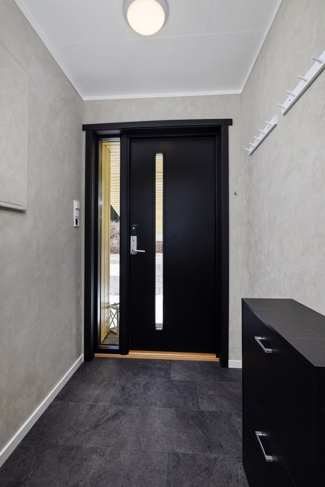 Entré med praktisk kodelås. Galleribilde