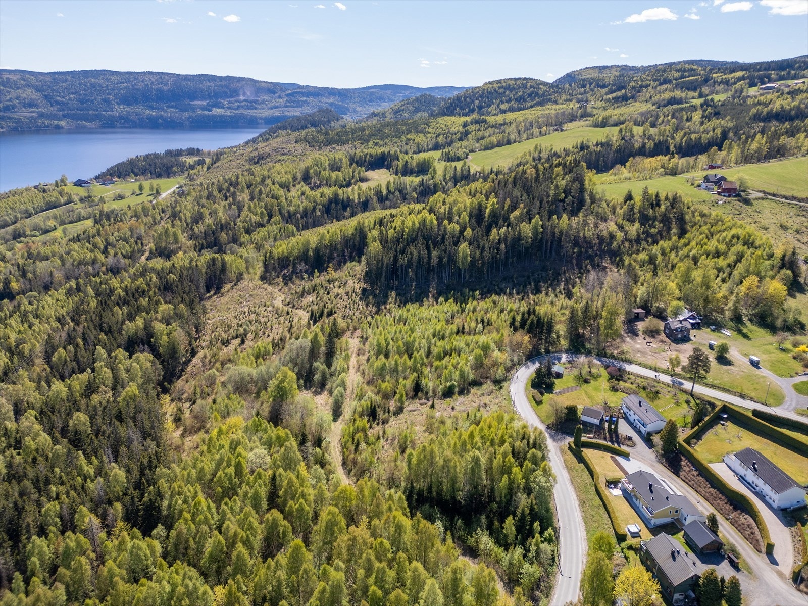 Umiddelbar nærhet til fine tur- og jaktområder i skogen. Galleribilde