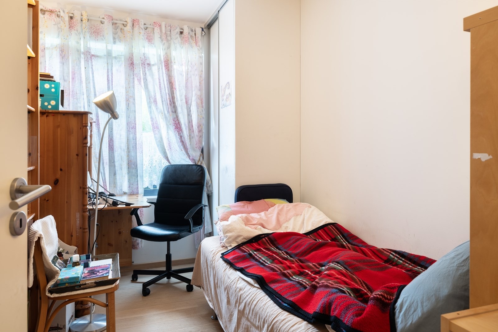 Leiligheten har i dag 2 soverom, hvor begge strekker seg over 7,5m². Galleribilde