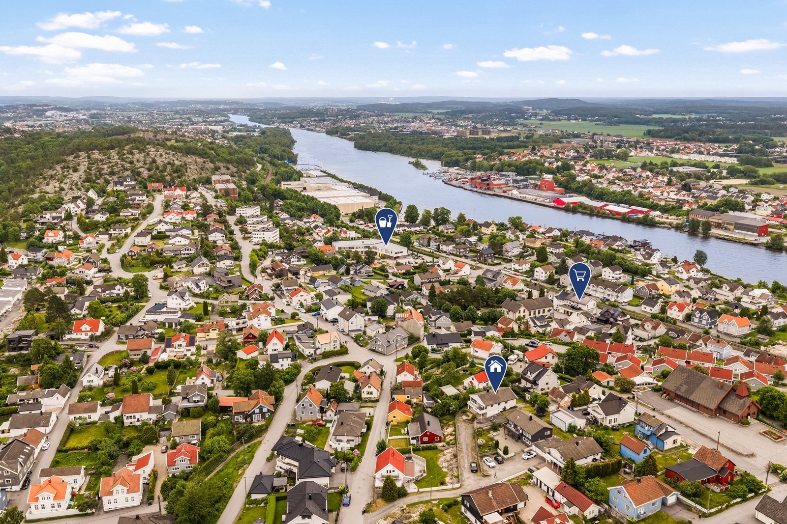Bydalen/Lahellemoen er et veletablert nabolag i Fredrikstad. Nærmeste dagligvare, Joker, ligger kun 400 meter unna. Galleribilde