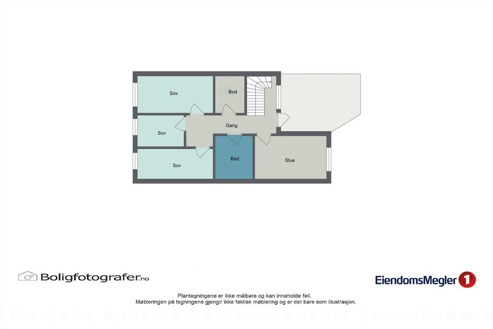 Plantegning 2. etasje. Galleribilde