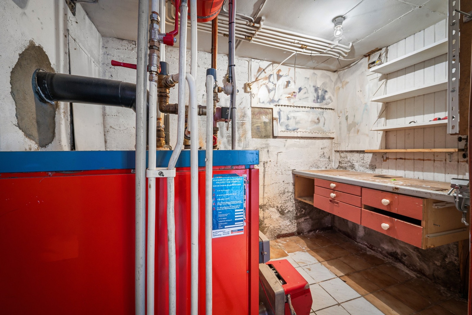 Teknisk rom/bod Galleribilde